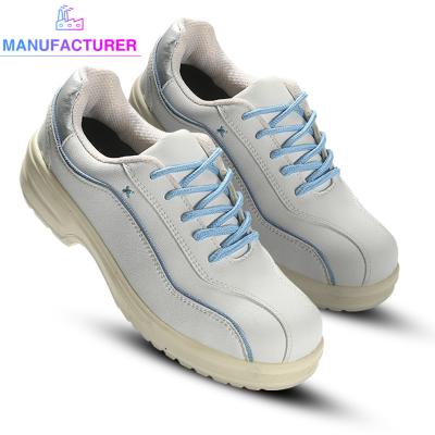 China Breathable Fashion Steel Toe Light Weight Sport Safety Shoes For Women for sale