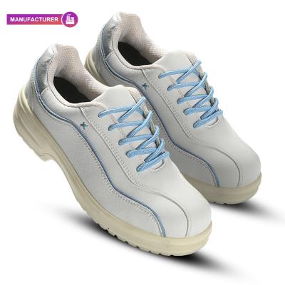 China Women Breathable Industrial Construction Executive Lightweight Safety Shoe With Steel Toe for sale