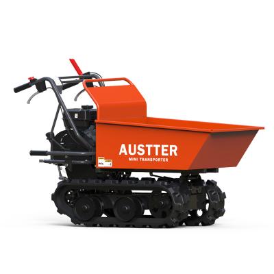 China Farms TUV Rhineland CE Approved Gasoline Engine Powered Crawler Type Mini Truck Dumper for sale