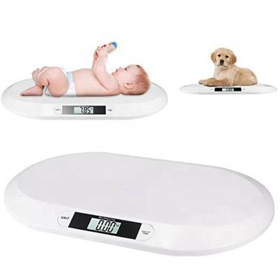 China With Miniaturized Scale 20kg 45lb Maximum Tare Function LCD Display Backlit Baby Toddler Child Weighing Amazon Tape Measure for sale