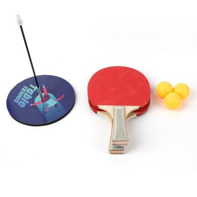 China Training Equipment With Elastic Soft Shaft Ping Pong Racket Set Toy Ping Pong Training Equipment With Elastic Soft Shaft for sale