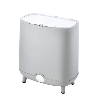 China Factory Direct Sustainable Large Price Self Sealing Kitchen Trash Cans Self Sealing Waste for sale