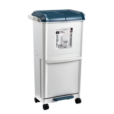 China Eco-friendly Best Quality Buffet Bin Kitchen Cube Viable Trash Bin for sale