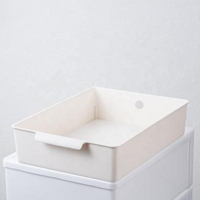 China Factory Directly OEM Viable Hot Selling Plastic Storage Container Living Room Organizer for sale