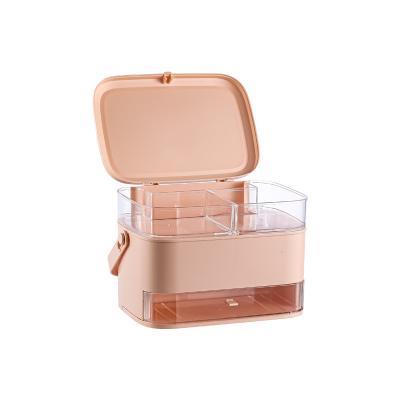 China Fashion storage box high quality cheap cosmetic organizer cosmetic storage box for cosmetic for sale