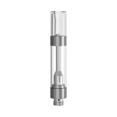 China Ceramic Coil 510 Thread Cartridge 1ml 1.4ohm Metal Flat Charging E Cig for sale