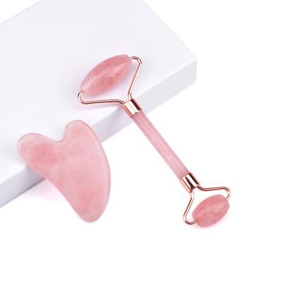 China Promotional Manual Chin Natural Jade Facial Massager Thin Cool/Comfortable/Relaxing Jade Roller Massager For Face for sale