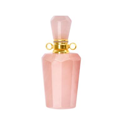 China Luxury China Design Wedding Anniversary Gift Luxury Crystal Perfume Oil Bottle Necklace With Silver Chain for sale