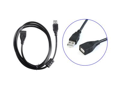 Chine UL 4.8mm 4 mâle du noyau 1.5m USB au câble femelle à vendre