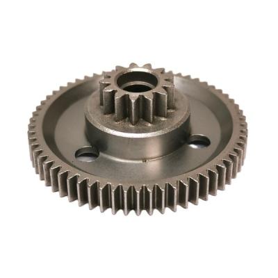 China Office Automotive Parts Sintered Metal Powder PM Double Gear For Machinery Parts for sale