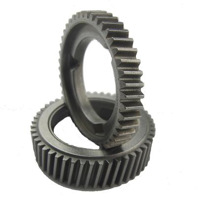 China Desktop Automotive Parts Stainless Steel Helical Outer Double Ring Gear Rack And Pinion For Automotive Powder Metallurgy for sale