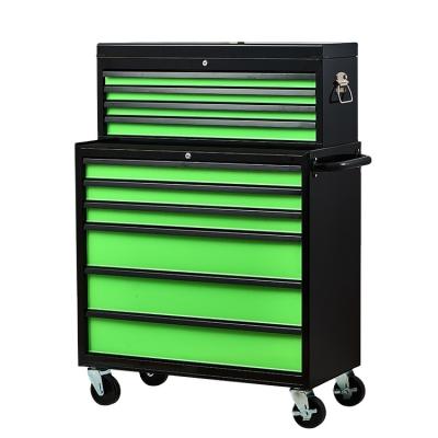 China New Design 10 Drawer Garage Storage Toolbox Cabinet Trolley /family/factory/Garage Warehouse Set for sale