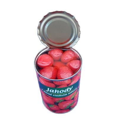 China Fruits And Vegetables Canned Fruit Syrup Tin Can Strawberry Canned By Food Supplier for sale