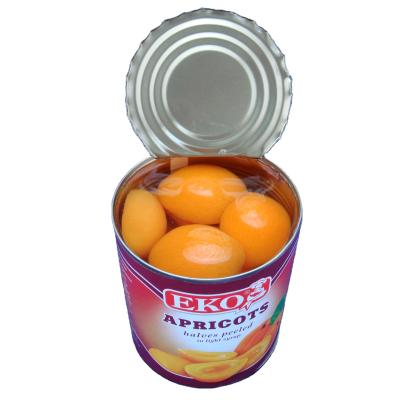 China Canned Canned Apricot Halves In Light Syrup With Cheap Price Canned Food Manufacturer for sale