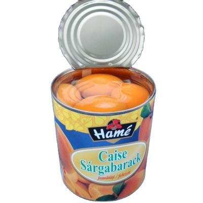 China Quality Canned Apricots Halves Brands Canned Fruits In Syrup for sale