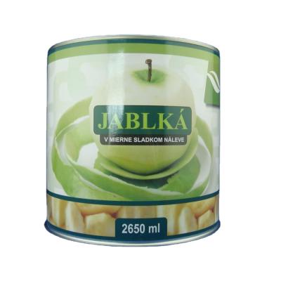 China Tin Canned Sliced ​​Apples Canned Bundle Solid Apple for sale