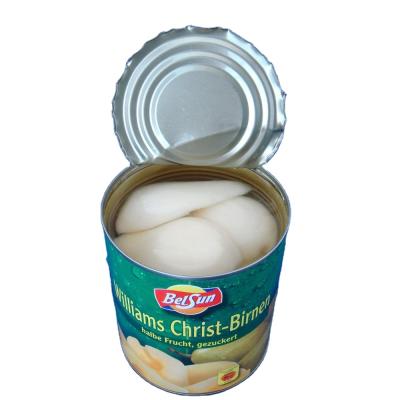 China canned food canned bartlett pears in syrup for sale