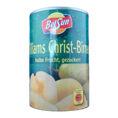 China A10 Canned Fruit Wasted Sliced ​​Pears / Halves In Light Syrup for sale