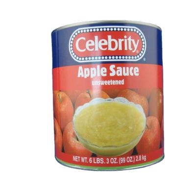 China 6/A10 Canned Canned Fruit Cheap Price Applesauce for sale