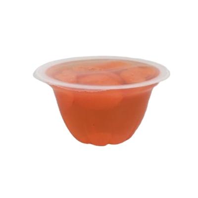 China Fruit orange jelly tangerine jelly cup canned fruit for sale