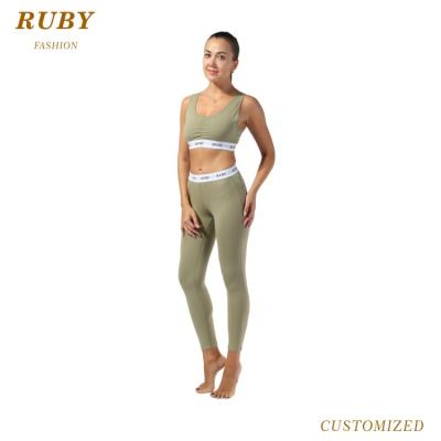 China OEM Factory Antibacterial Women Sport Wear Fitness Leggings for sale