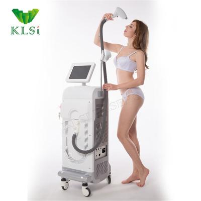 China Best hair removal KLSI gentlease 808 soprano diode laser painless tip hair removal machine with big spot for sale