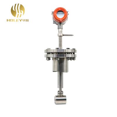 China Stainless steel air vapor vortex flow meter with 4-20ma /pulse output for sale