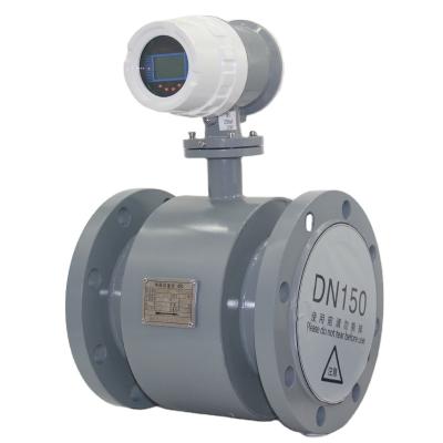 China High Quality Magnetic Flowmeter Fast Delivery Digital Sewage Water Electromagnetic Flow Meter HL-LDG for sale