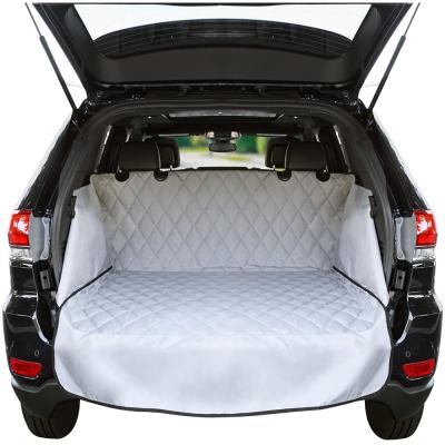 China Waterproof Dog Car Trunk Cargo Liner Oxford Car SUV Seat Cover Dog Trunk Cargo Liner Mat With Sides Seat Covers For Bucket Seats for sale