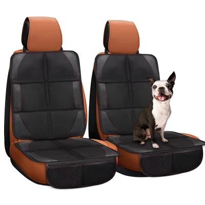 China Car Seat Protector Cover and 2 Pack Backseat Car Organizers Car Seat Protectors with Stain Proof Protect Leather Seats Protector Cover /Anti-Slip for Child Car Seat for sale