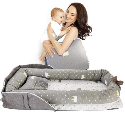 China Modern Baby Sofa Baby Nest, Anti-Roll Co-sleep Bed For Baby, Ultra Soft Breathable Portable Sofa Hutch Newborn Cradle for sale