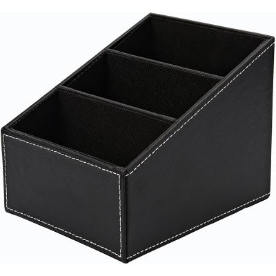 China Sustainable Leather PU TV Remote Control Stand, Cart, Organizer, Storage, Stand for sale