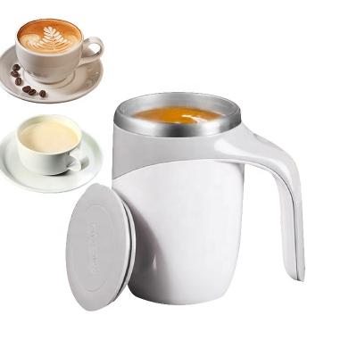 China Stocked 2022 Full Automatic Electric USB Household Water Taza Cereal Coffee Tea Cup Beverage Filling Magnetic Stirring Cups for sale