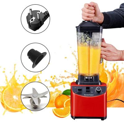 China 5000W Multifunctional 2 IN 1 High Quality 2 Cup Wall Breaking Personal Electric Ice Blender Cleaver Machine Fresh Fruit Juice Smoothie Blenders for sale