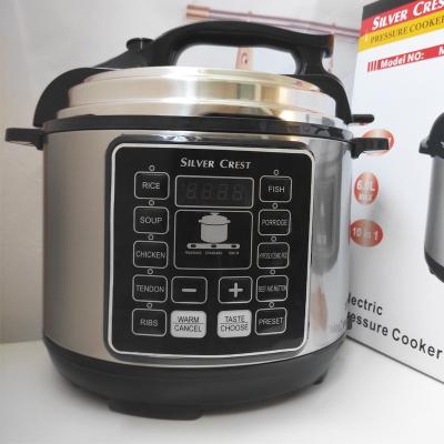 China 2022 High Quality Hot Selling 5L 6L Non Stick Rice Cooker Household Amazon Digital Multifunctional Electric Pressure Cooker for sale