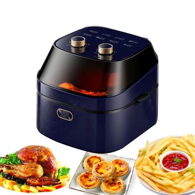 China Newcomer Household 12L Capacity Knob Commercial High Quality Customized 2022 Type Large Visible Easy To Use No Oil Electric Air Fryer for sale