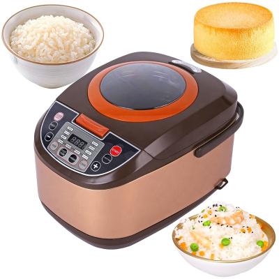 China Household In Stock 900W Large Capacity 220V 5 Liters Automatic Electric Rice Cooker EU Multifunctional Digital Rice Cooker for sale