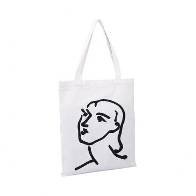 China Custom CHEAP Supermarket SHOPPING BAG canvas tote bags logo DURABLE logo gift bag eco-friendly for sale