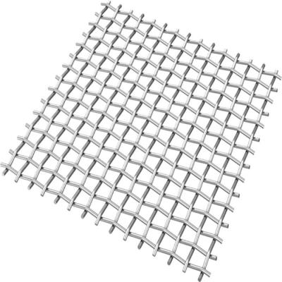 China Acid Resistance Intercrimp Woven Wire Lock Crimp Wire Mesh For Construction for sale