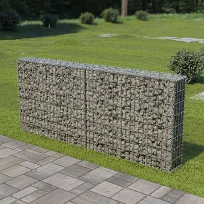 China Welded Wire Mesh Galvanized Steel Gabion Box Baskets 1mx1mx1m for sale