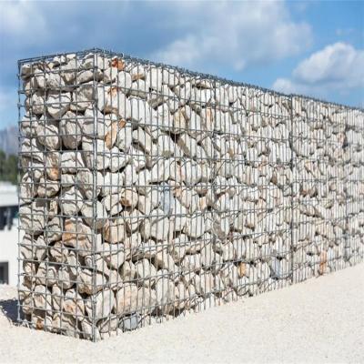 China Stiffener Spiral Binder Gabion Box Fence System With 2 - 4mm Wire Diameter for sale