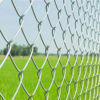 中国 Height 2.5m Q195 Metal Galvanized Chain Link Fence Selvage Knuckled Edge 販売のため