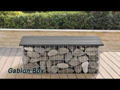 Welded Gabion Box Baskets 4.0mm Square Hole Hot Galvanized For Stones