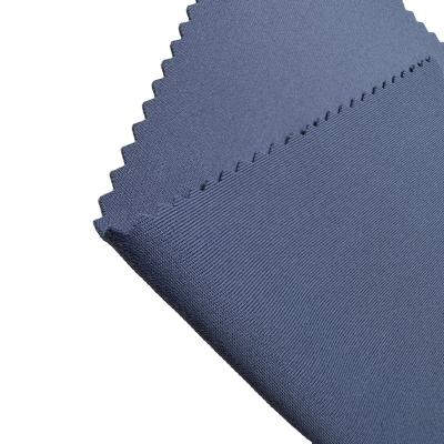 China Double Faced Two Sides Sanded Interlock Fabric 89% Polyester 11%Spandex 240GSM With Soft Hand-feeling For Garment for sale