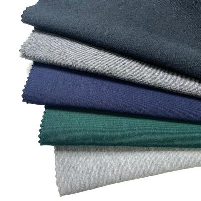 China Shrink-Resistant NO MOQ And High Color Fastness Health Cloth Scuba Fabric 80%Cotton 20%Polyester Knit Fabric 300GSM For School Uniforms & Jackets for sale