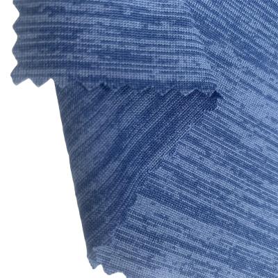 China Free Sample Cationic Jersey Fabric 100% Polyester Shrink-Resistant Plain Dyed Knitted Jersey Fabric For T-shirt And Summer Sports Wear for sale