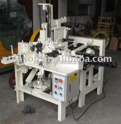 China double loop chain making machine chain link bending machine HBDJL-4 video for sale