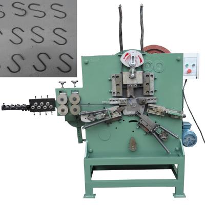 China Steel Bar S Hook Forming Machine Guide Machine S Hook Forming Machine With Video for sale