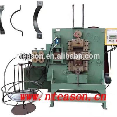 China Building Material Shops Metal Pipe Clip Forming Machine Pipe Clamp Machine for sale