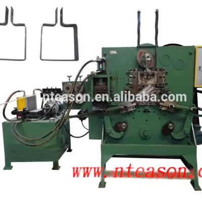 China Building Material Stores Square Metal Pipe Clip Forming Machine Pipe Clamp Machine for sale